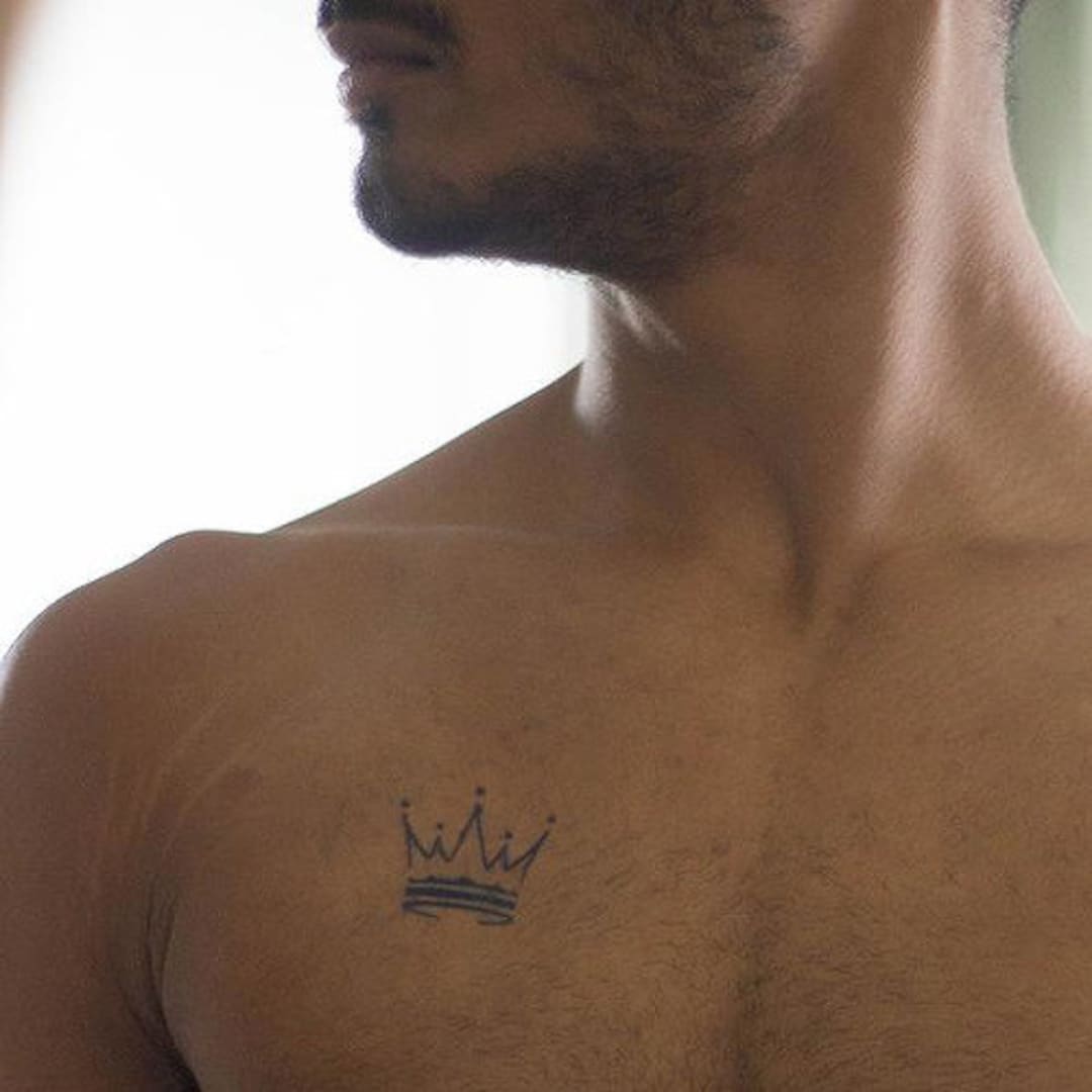  Tattoos 2 Sheets King Queen Imperial Crown Temporary