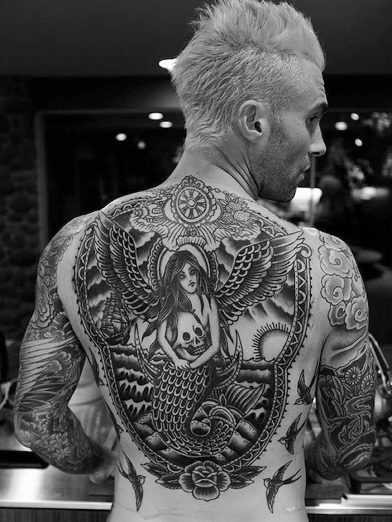 How Many Tattoos Does Adam Levine Have Heres What They Mean And How They  Look