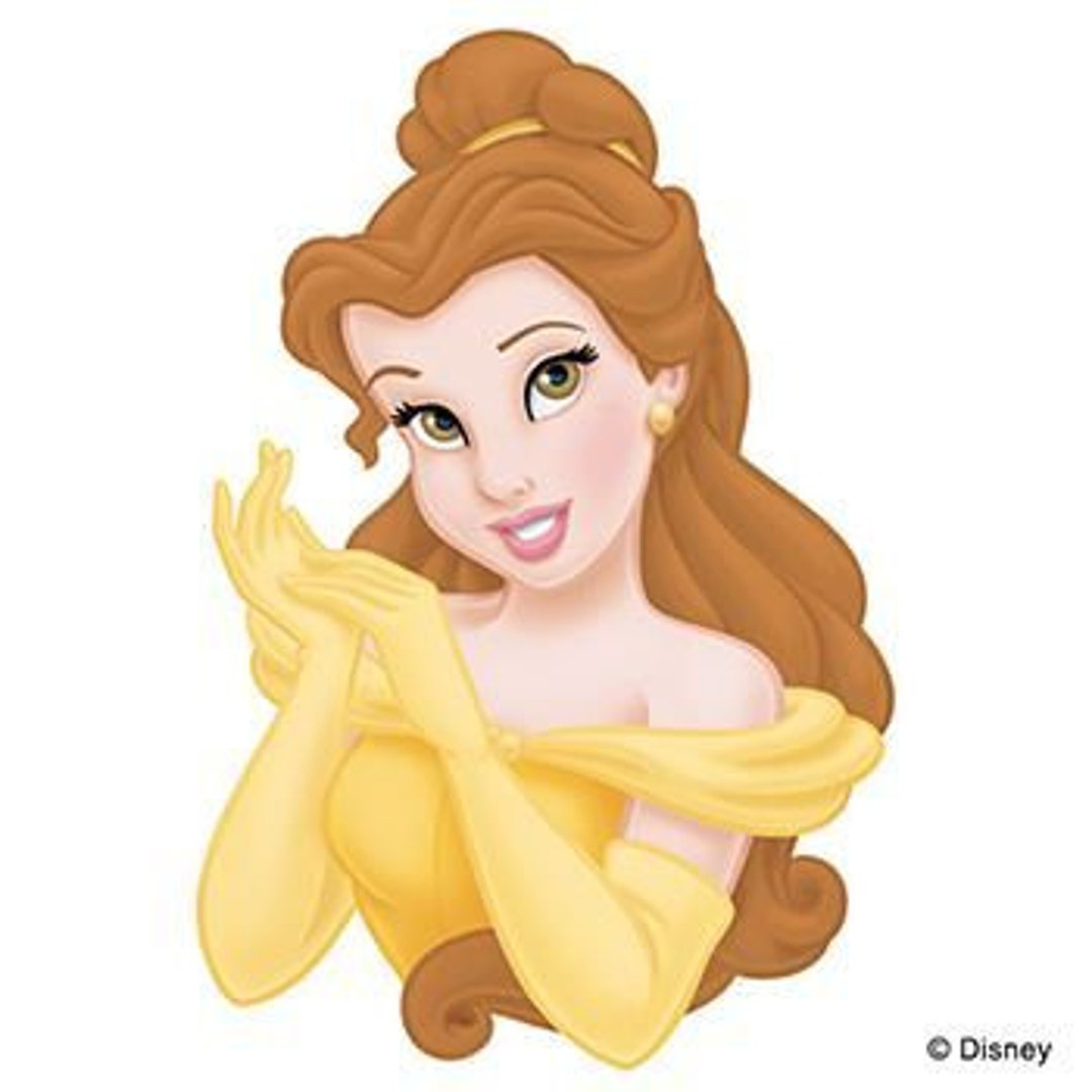 Belle From Beauty and the Beast Temporary Tattoo - Etsy
