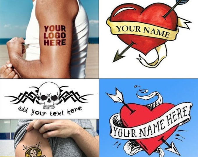 Temporary Tattoos at Home Etsy