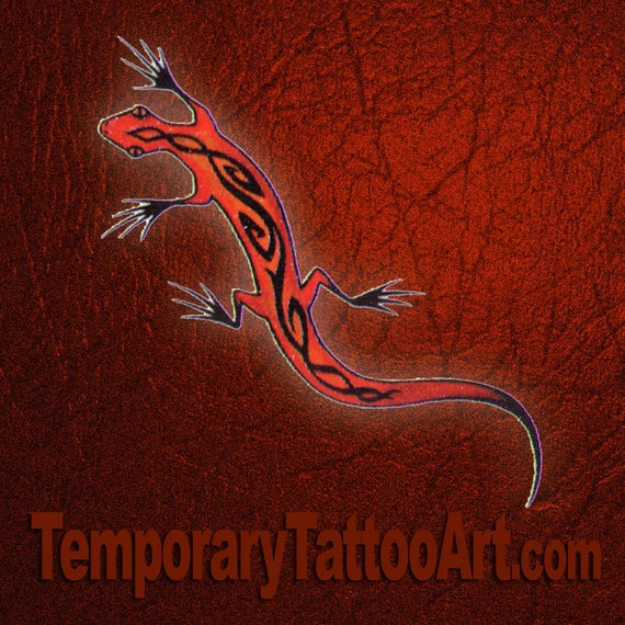 Faux Tatouage Salamandre