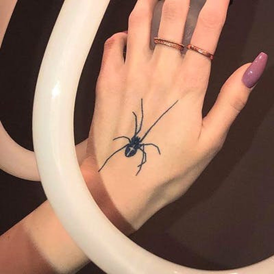 Spider Tattoo - Etsy Spider Tattoo - Etsy