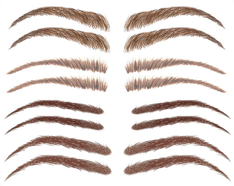 Eyebrow Temporary Tattoos for Cancer Patients Etsy