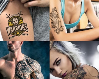 Montreal Custom Temporary Tattoos