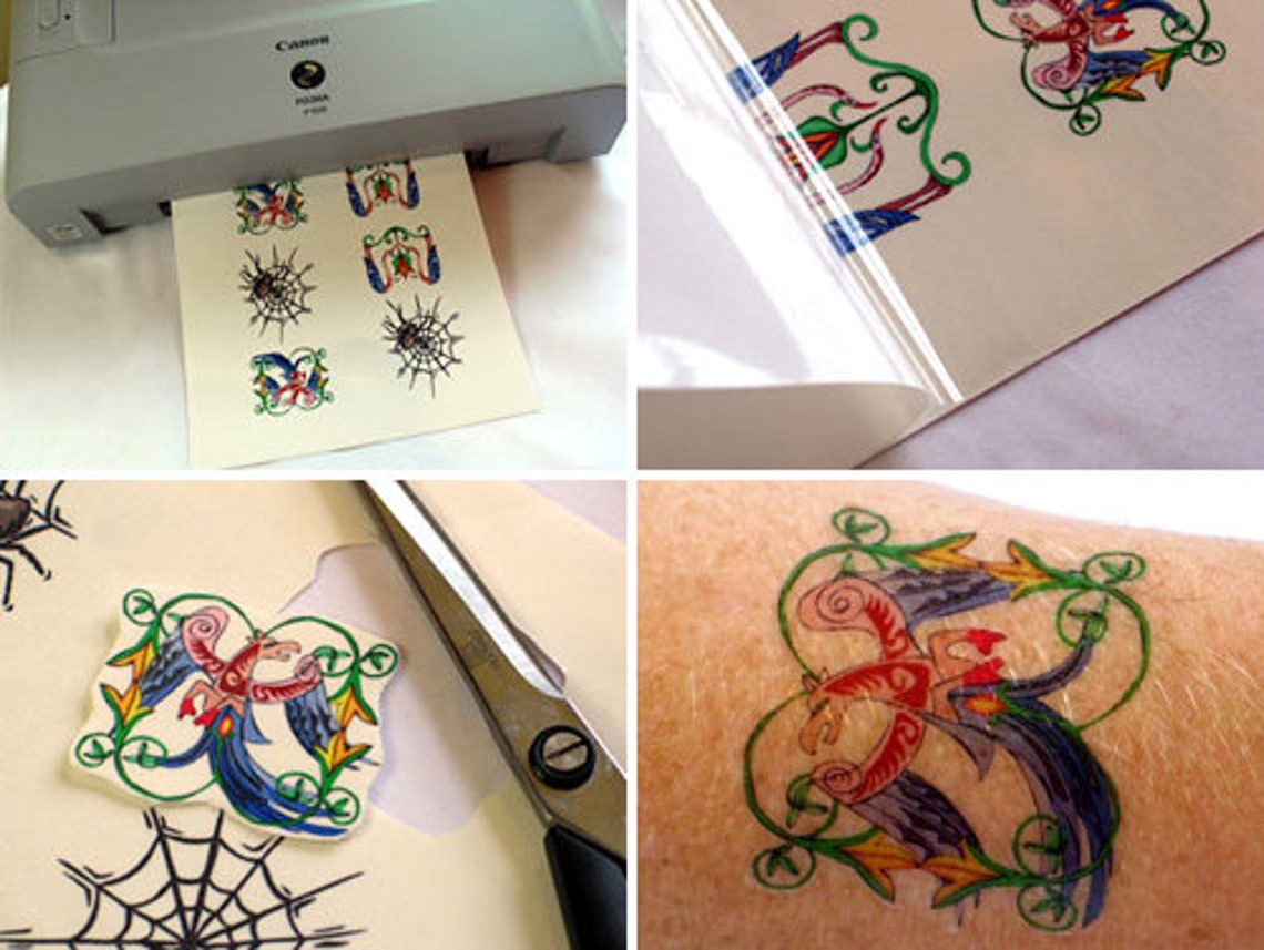 Temporary Tattoo Machine Etsy
