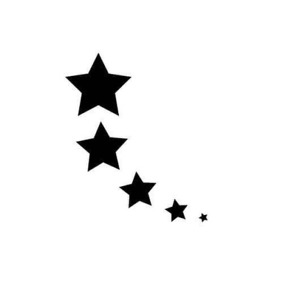 Buy Shooting Stars Temporary Tattoo Online in India  Etsy