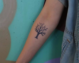 Tree Temporary Tattoo - Fake tattoos