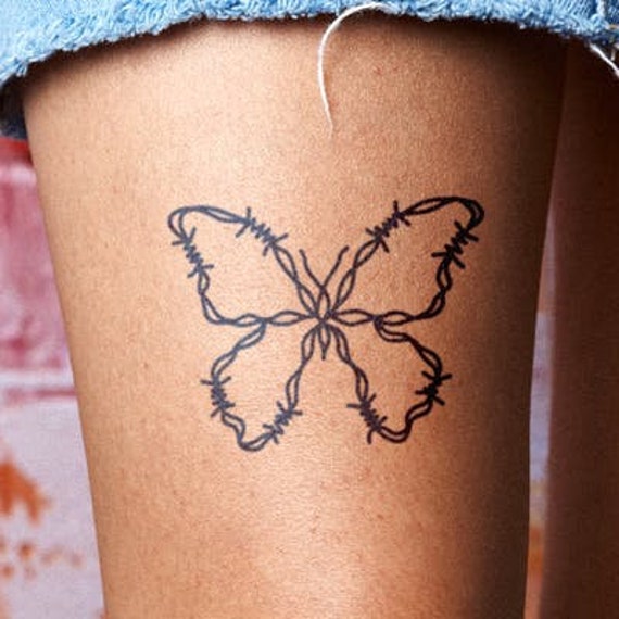 Butterfly tattoos hires stock photography and images  Alamy