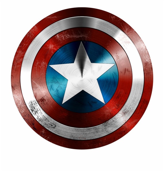 Captain America Monochrome  Pentacle Colourful Tattoo  1000x1000 PNG  Download  PNGkit