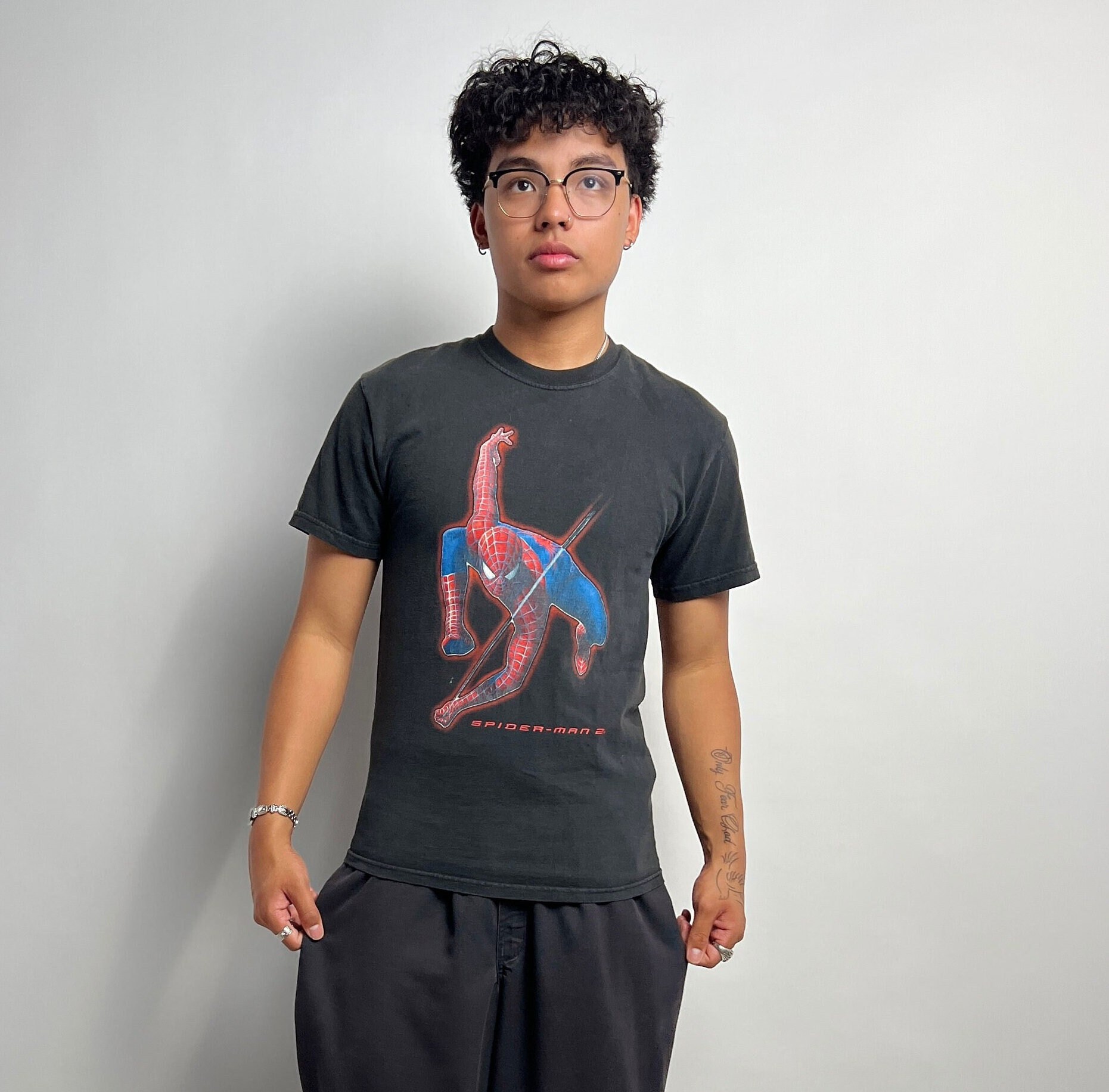 Vintage 2000s Spiderman Shirt - Etsy Vintage 2000s Spiderman Shirt - Etsy