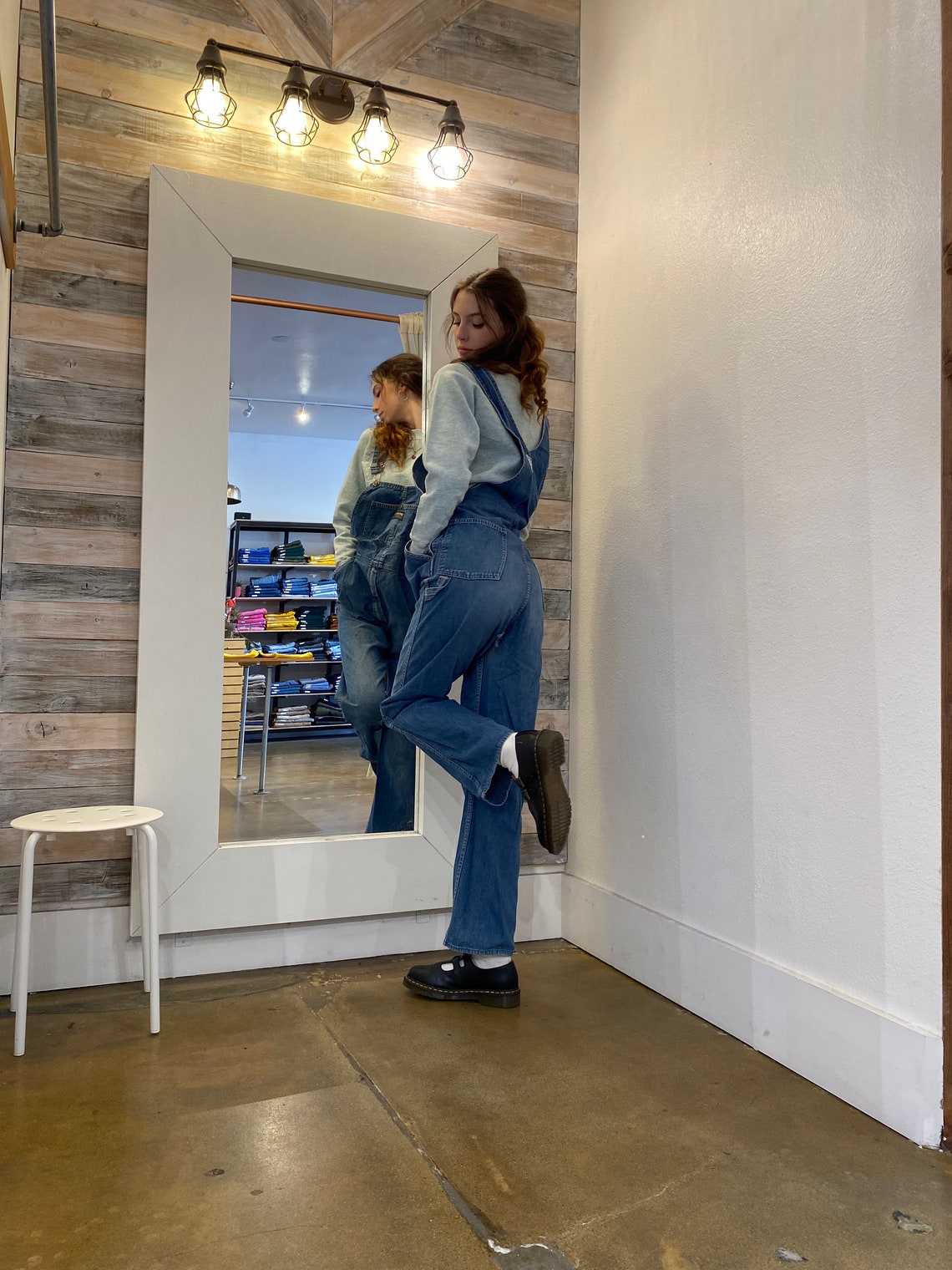 Vintage Oshkosh Denim Overalls 12M main image 1