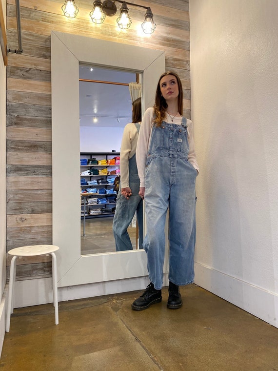 Big Mac Overalls Vintage 90s Carpenter Denim Overalls - Gem