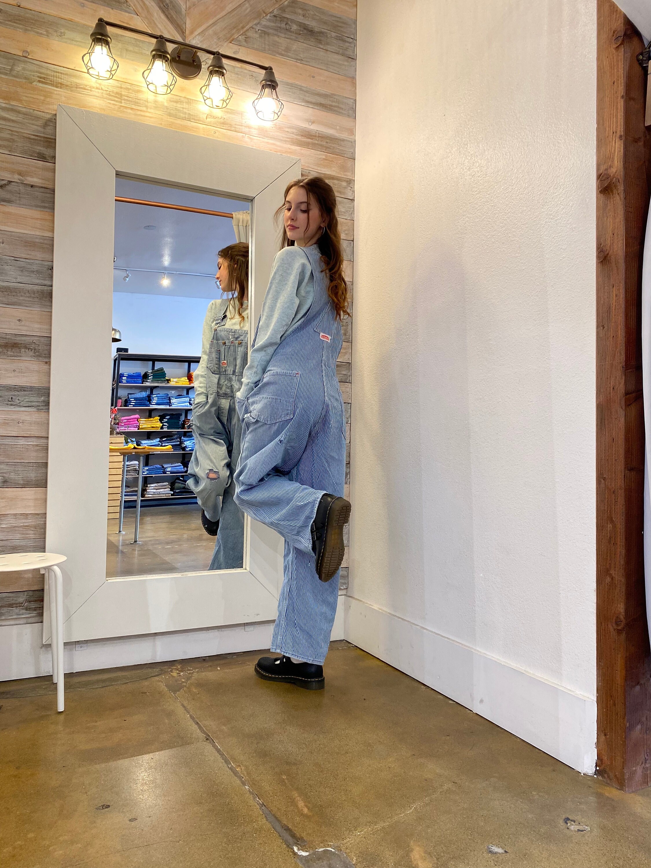 Vintage Round House Overalls Etsy