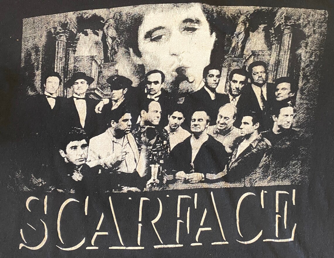 Vintage Scarface Shirt LARGE | Etsy