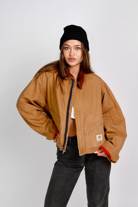 Carhartt cropped hotsell jacket
