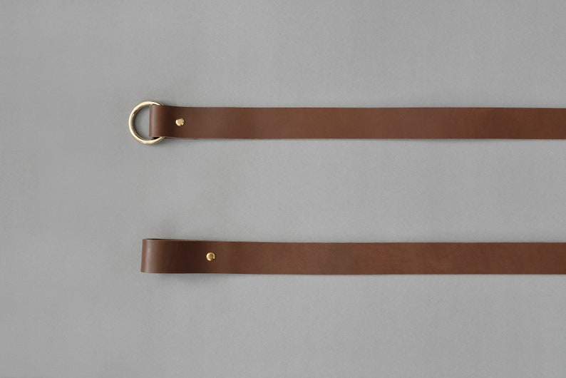 Dark Brown Ceilingmounted Leather Strap 2 Pieces / Lade Etsy