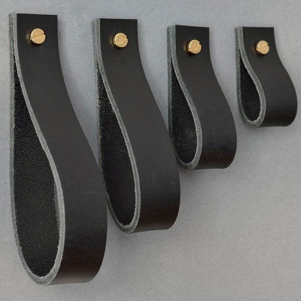 Leather Pulls Etsy