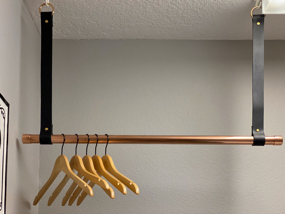 Correa de cuero montada en el techo Lade Maxi 2 piezas Negro | Etsy