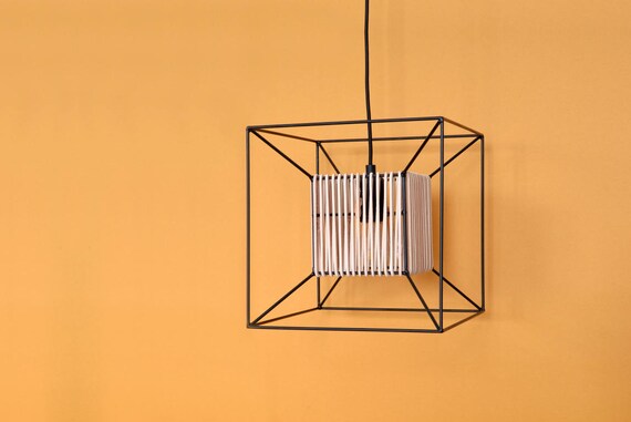 Cream Pendant Lamp Stade 3 Scandinavian Style Light Steel And Leather Pendant Light Industrial Hanging Lamp Unique Ceiling Light