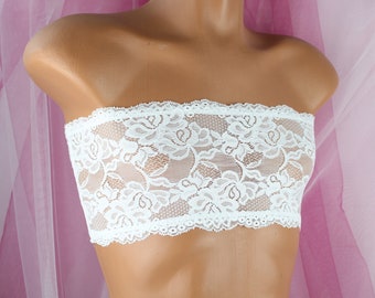 Sissy Lingerie For Men, Crossdresser, Men Bra, Black Bra, Lace Bralette, Sissy Bra, Strapless Bra, Sexy Male Bralette, Queer Lingerie Men