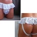 Sissy Lingerie For Men, Kinky Sissy Panties, Gay Man Lingerie, White Panties For Men, Lace Panties, Cuckold, DDLG Lingerie, BDSM Panties