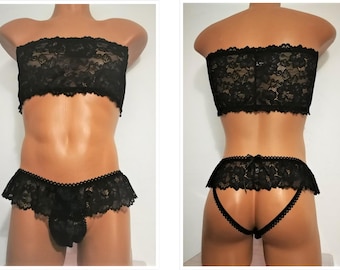 Mannen lingerie, sissy ondergoed, mannen bh, cuckold lingerie, cross dresser, queer lingerie, meesteres lingerie, sissy outfit, doorzien