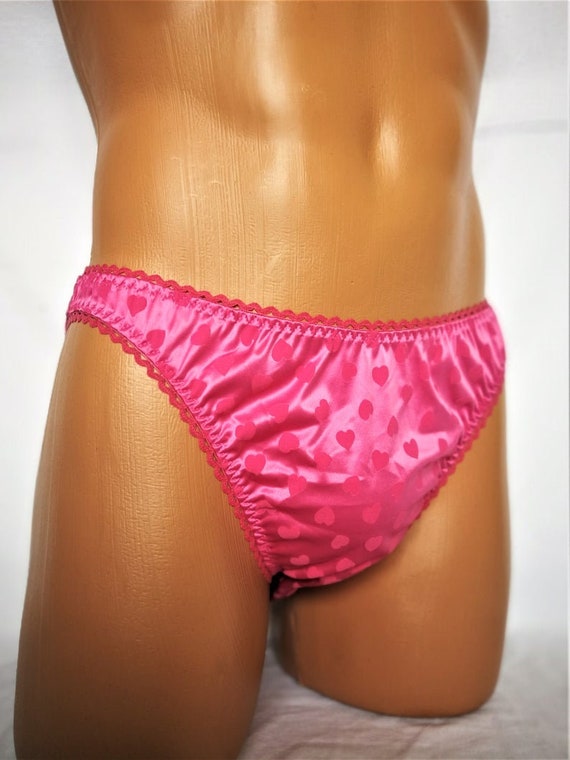 silk panties on men
