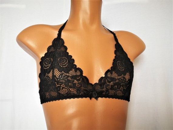 Lace Bra, Black Bra, Men Bra, Sissy Bra, Queer Bra, Crossdresser