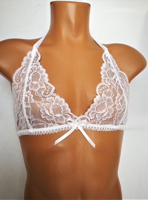 Sissy Bra, Crossdresser, MTF Bra, Transgender Lingerie, White Lace Men Bra,  Sissy Lingerie Men, Queer Bra, BDSM Lingerie, Sissy Bustier -  Canada