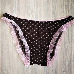 Panties for Men, Asexual , Sissy Panties, Pink Men Panties, Polka Dot ...
