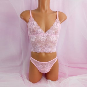 Trans Lingerie Set, Transgender Underwear, Transgender Panties, Trans Bralette, Trans Bra, Transgender Mtf Panty, Transwoman Lingerie