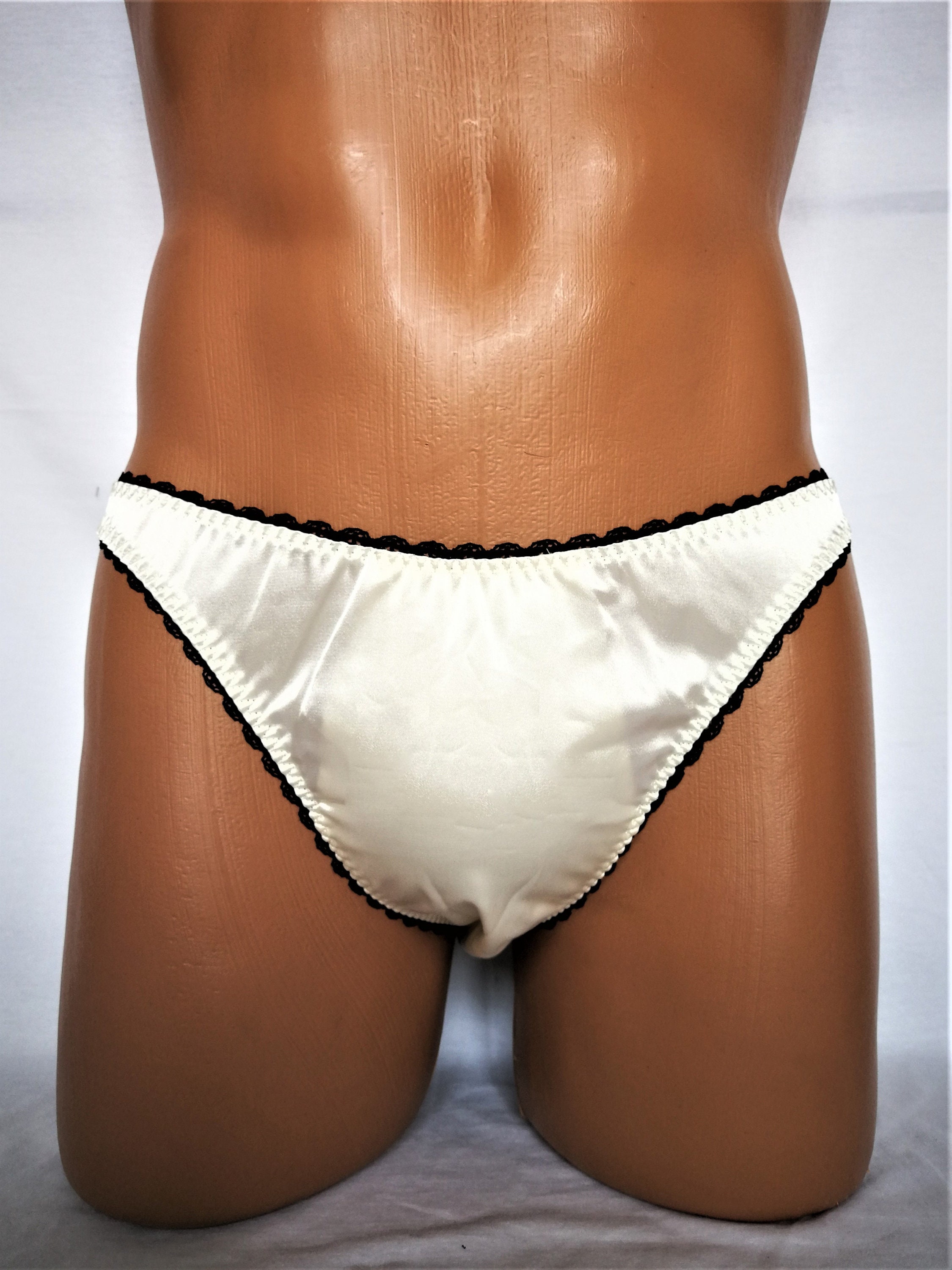 Men DDLG Satin Panties Sissy Maid