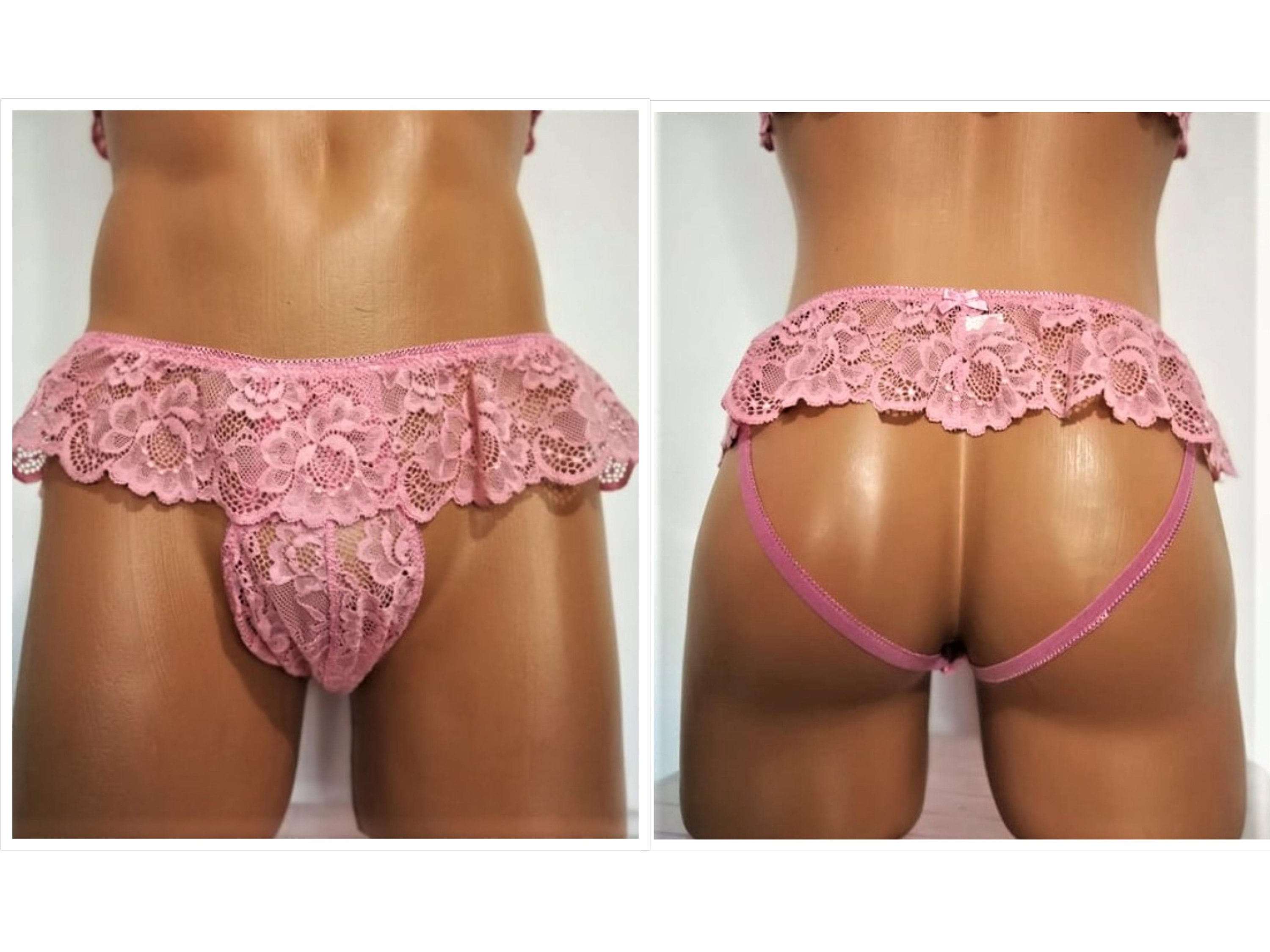 Pink Panties Sissy Underwear Cuckold Transgender Panties hq photo