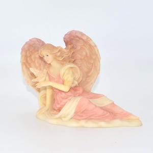 Seraphim Angel Classics Evangeline &quot;Angel Of Mercy&quot; #67090 1993 Roman Inc (Harp mark)