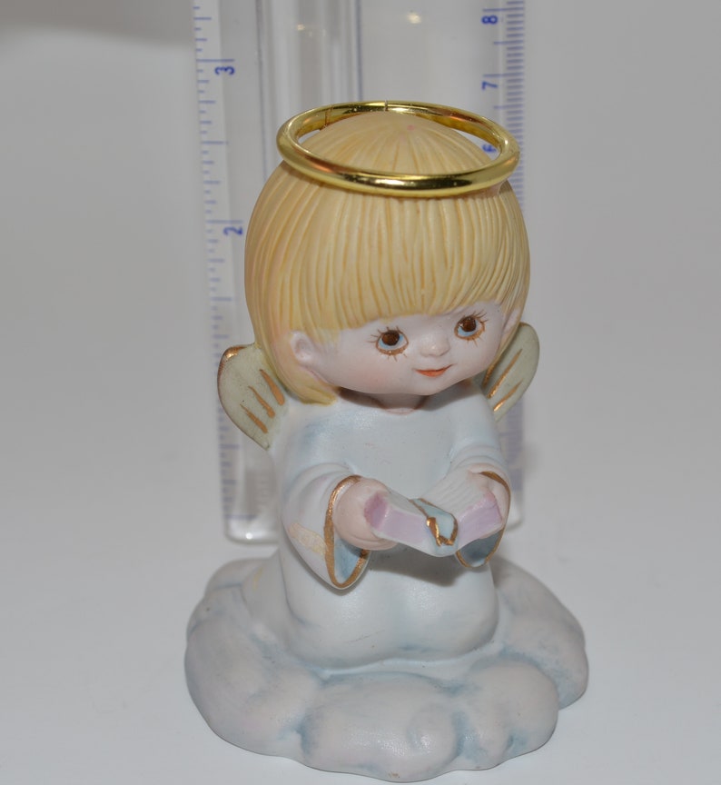 Enesco Hallmark Ruth Morehead Little Miracles Praying Angel First Communion Figurine Rare image 7