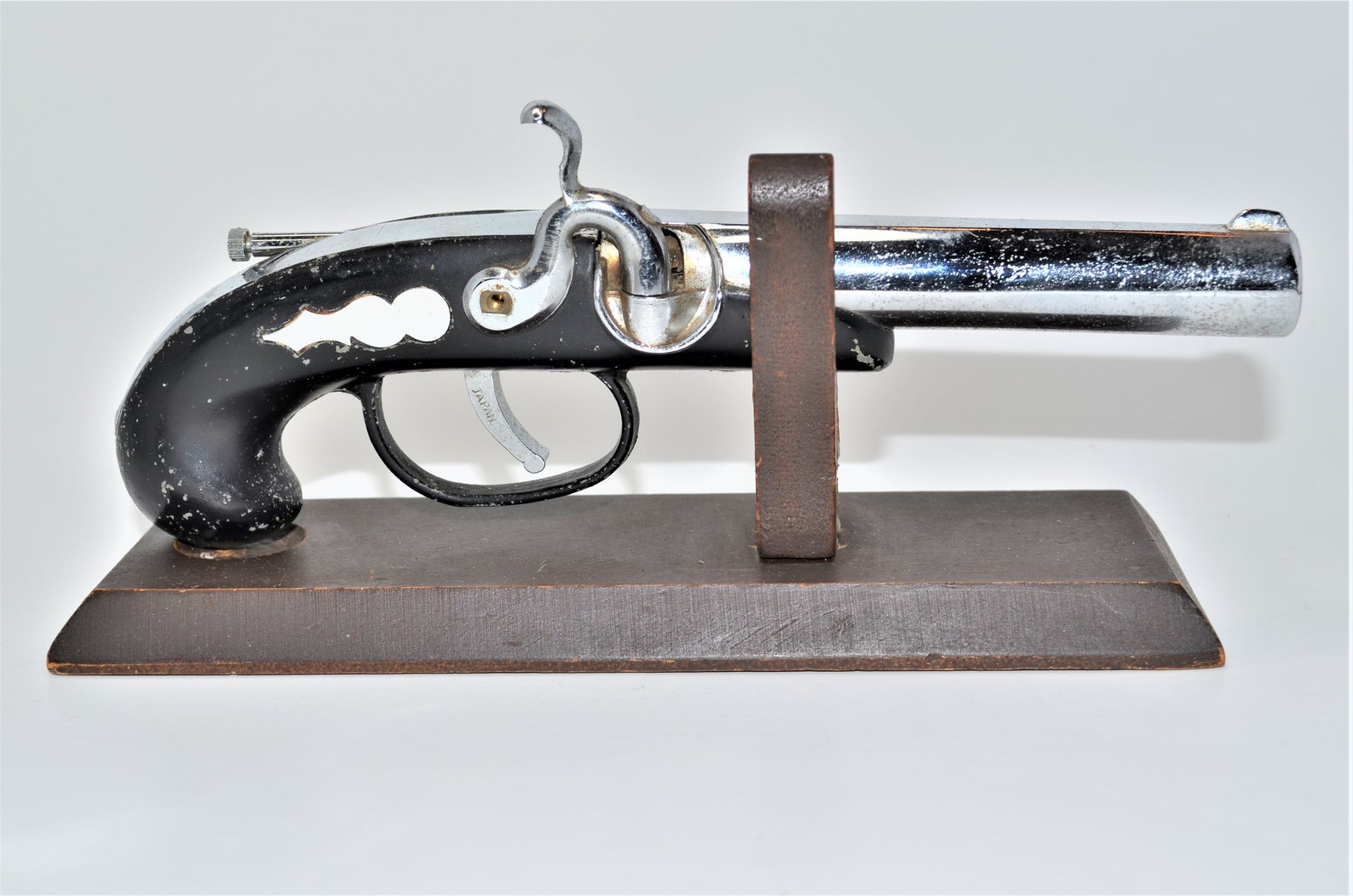 Vintage 1960s Novelty Flintlock Pistol Silver Gun Lighter With Etsy