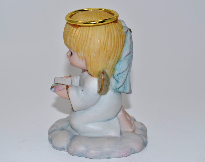 Enesco Hallmark Ruth Morehead Little Miracles Praying Angel First Communion Figurine Rare image 3