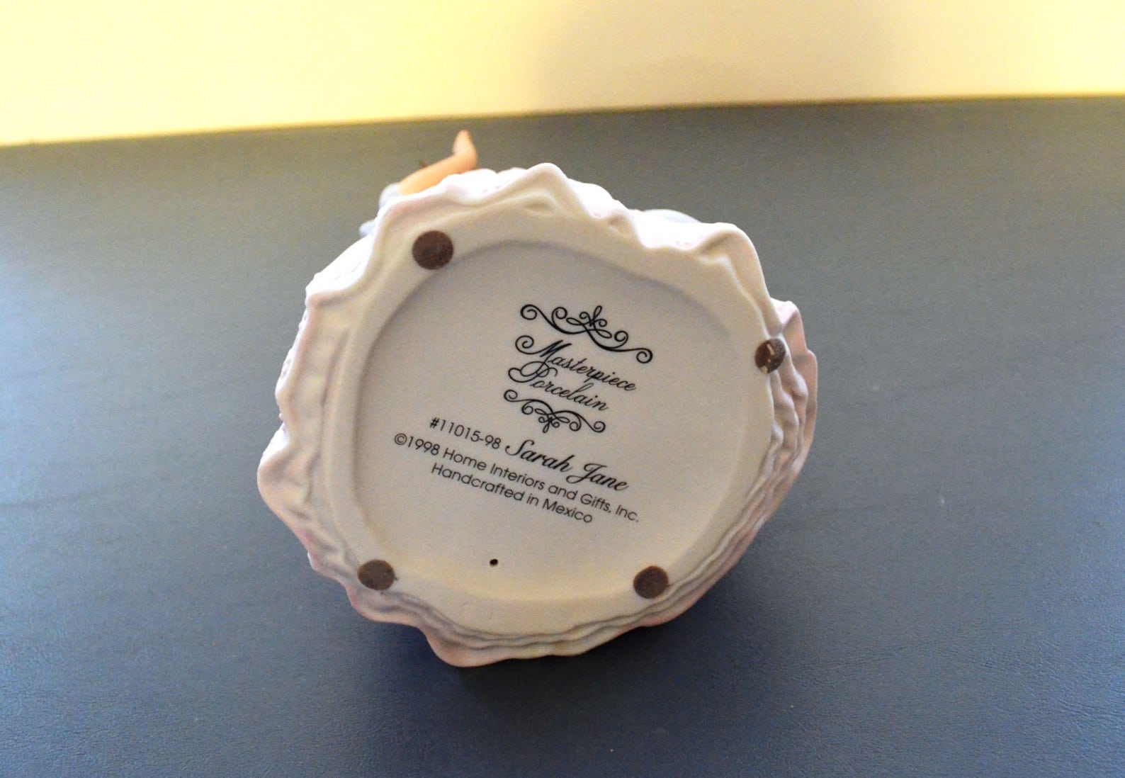 Vintage Home Interiors 1998 Masterpiece Porcelain Collectible Etsy