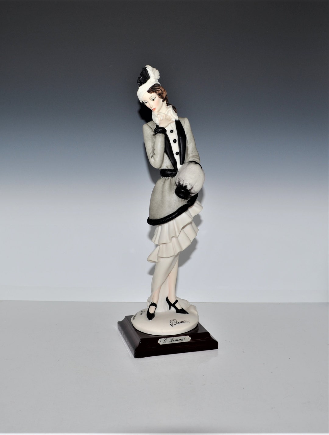 Capodimonte Germany Porcelain Blanc de Chine Crown N Mark