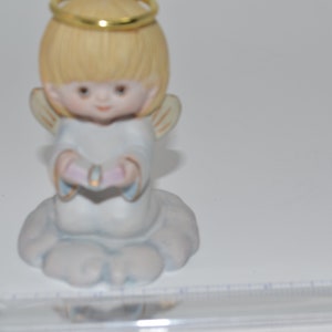 Enesco Hallmark Ruth Morehead Little Miracles Praying Angel First Communion Figurine Rare image 8