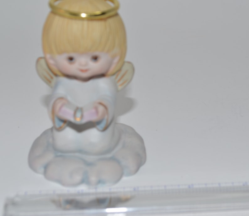 Enesco Hallmark Ruth Morehead Little Miracles Praying Angel First Communion Figurine Rare image 8