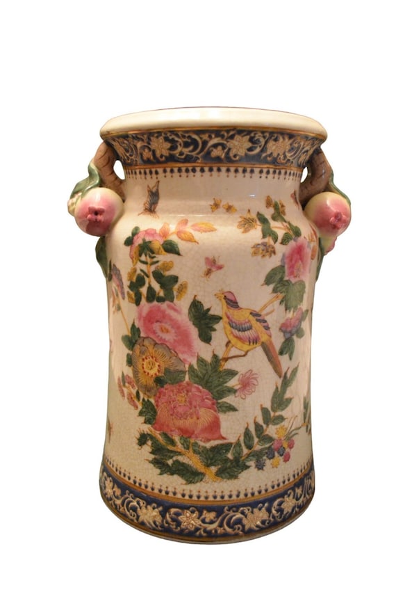 WL 1895 ウォン・リー磁器 ブロンズ 豪華な大きなボウル WWTT372 WL 1895 ウォン・リー磁器 ブロンズ 豪華な大きなボウル WWTT372