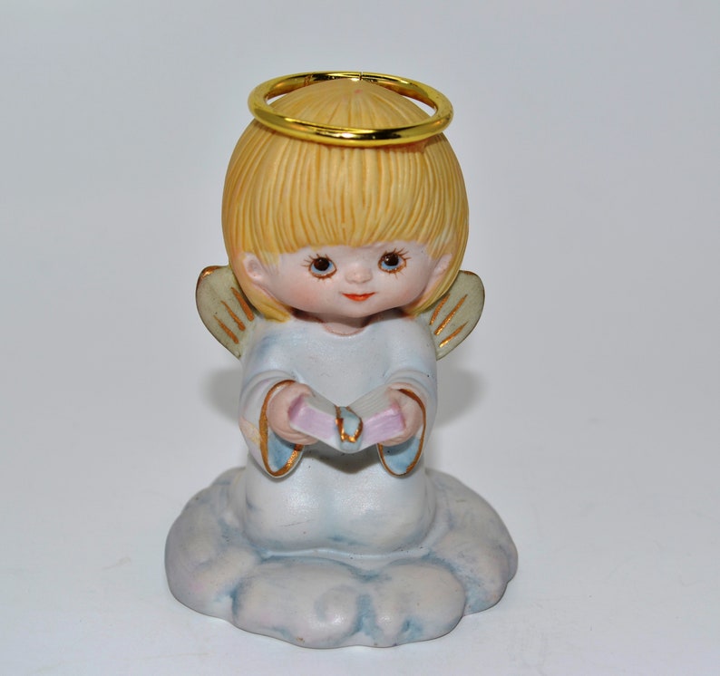 Enesco Hallmark Ruth Morehead Little Miracles Praying Angel First Communion Figurine Rare image 1