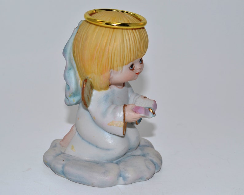 Enesco Hallmark Ruth Morehead Little Miracles Praying Angel First Communion Figurine Rare image 5