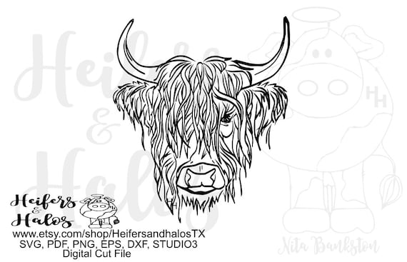 Free Free 59 Highland Cow Svg SVG PNG EPS DXF File