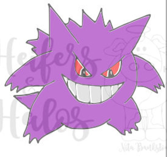 gengar pokemon go etsy
