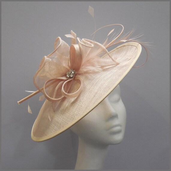 Nude occasion hat Clearance