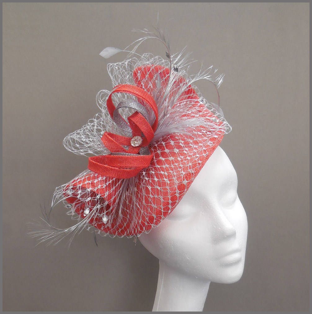 Wedding Hat Red Hatinator Terracotta 