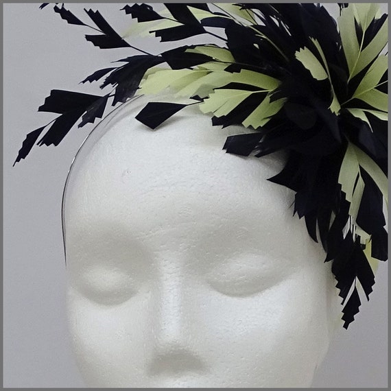Special Occasion Feather Fascinator in 