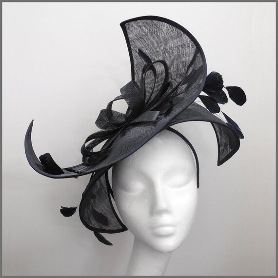 Black Hatinator on Headband. Headpiece 